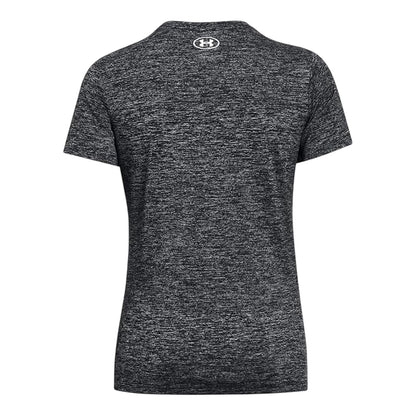 Black Twist - Back - Under Armour Womens-Ladies Twist Short-Sleeved T-Shirt