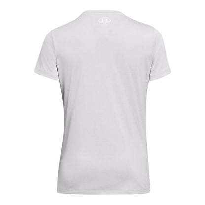 Halo Grey - Back - Under Armour Womens-Ladies Twist Short-Sleeved T-Shirt