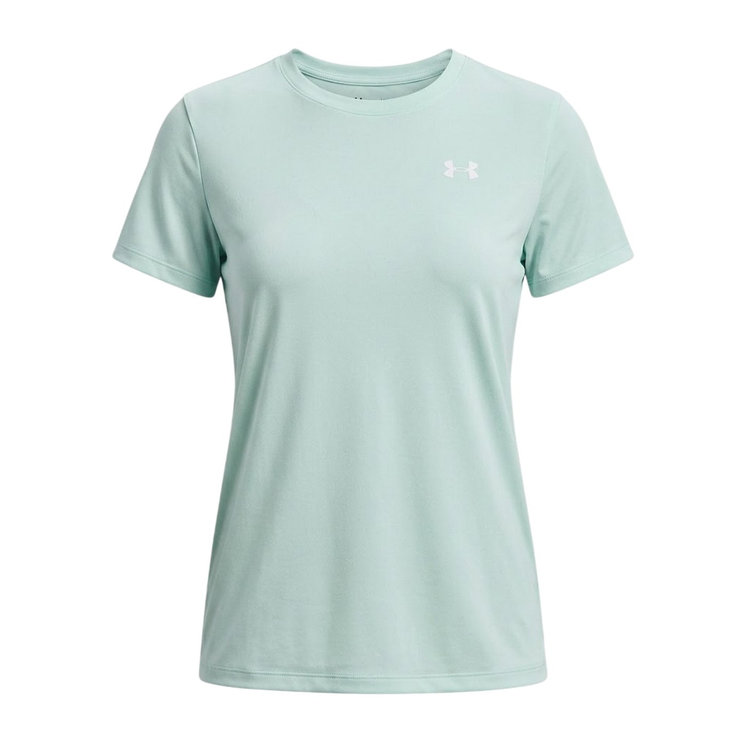 Mint - Front - Under Armour Womens-Ladies Twist Short-Sleeved T-Shirt