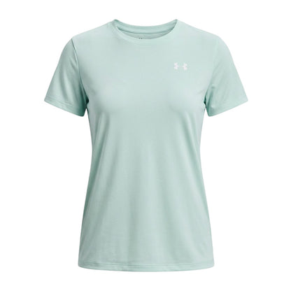 Mint - Front - Under Armour Womens-Ladies Twist Short-Sleeved T-Shirt