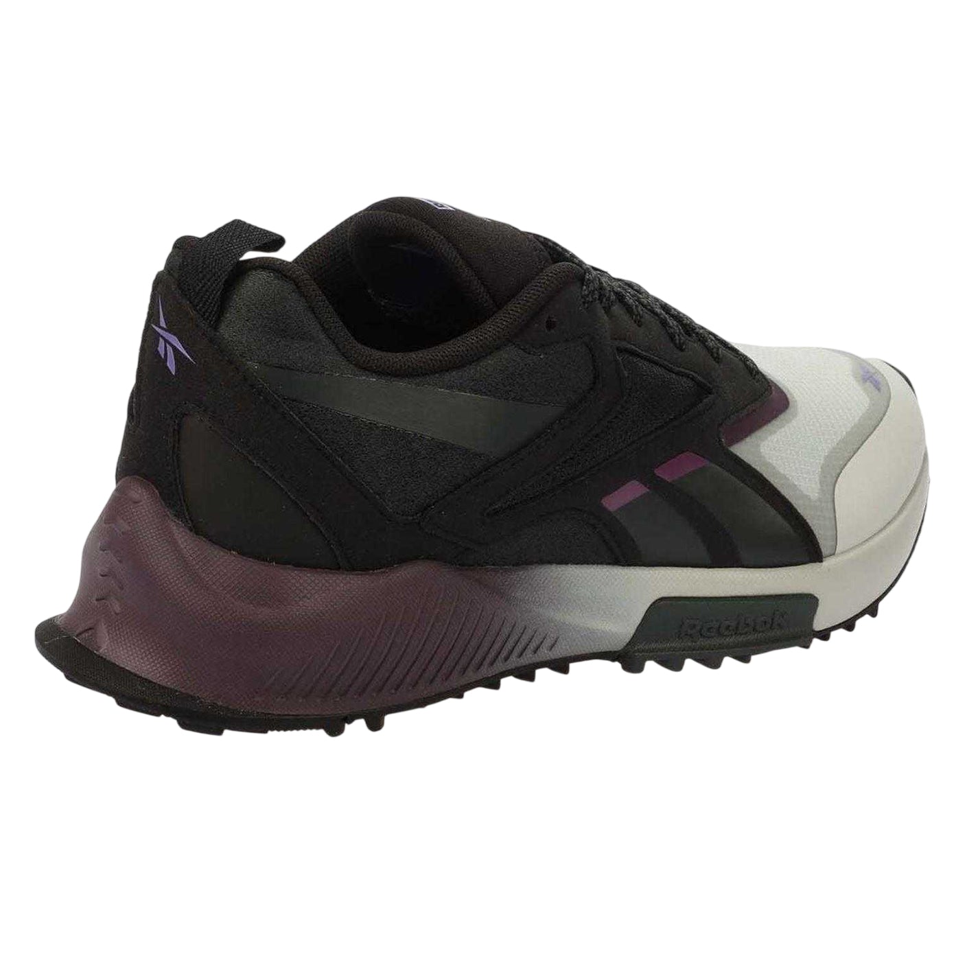 Black-Purple - Back - Reebok Womens-Ladies Lavante Trail 2 Trainers