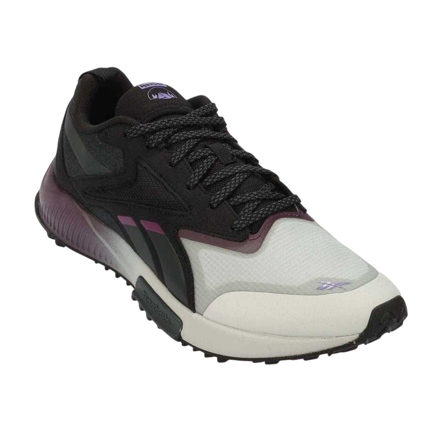 Black-Purple - Pack Shot - Reebok Womens-Ladies Lavante Trail 2 Trainers