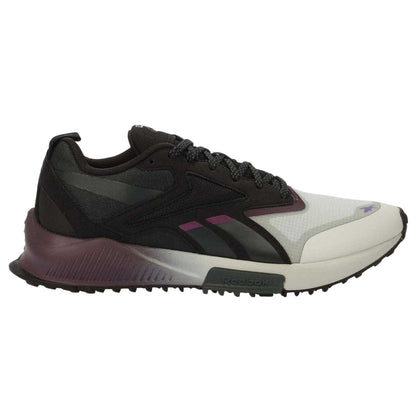 Black-Purple - Front - Reebok Womens-Ladies Lavante Trail 2 Trainers