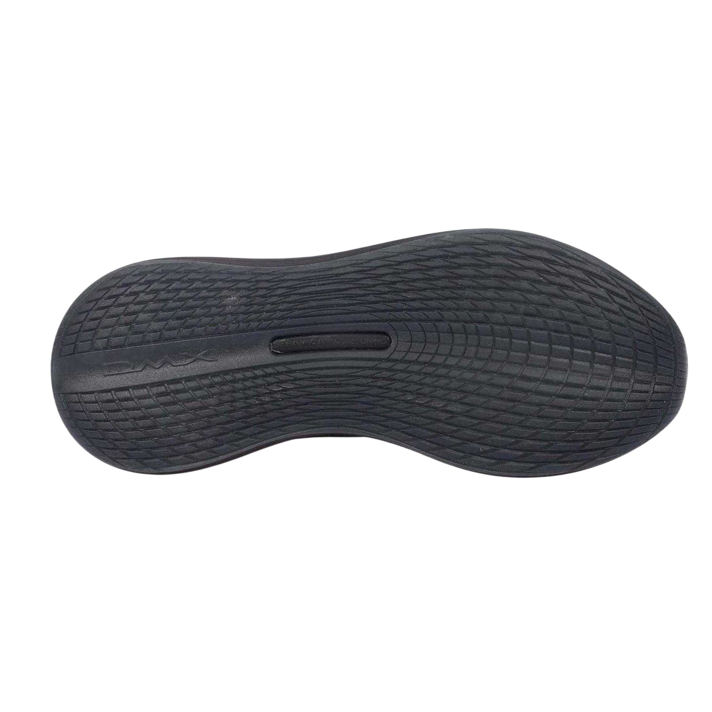 Black-Grey - Side - Reebok Womens-Ladies Dmx Comfort Slip-on Trainers