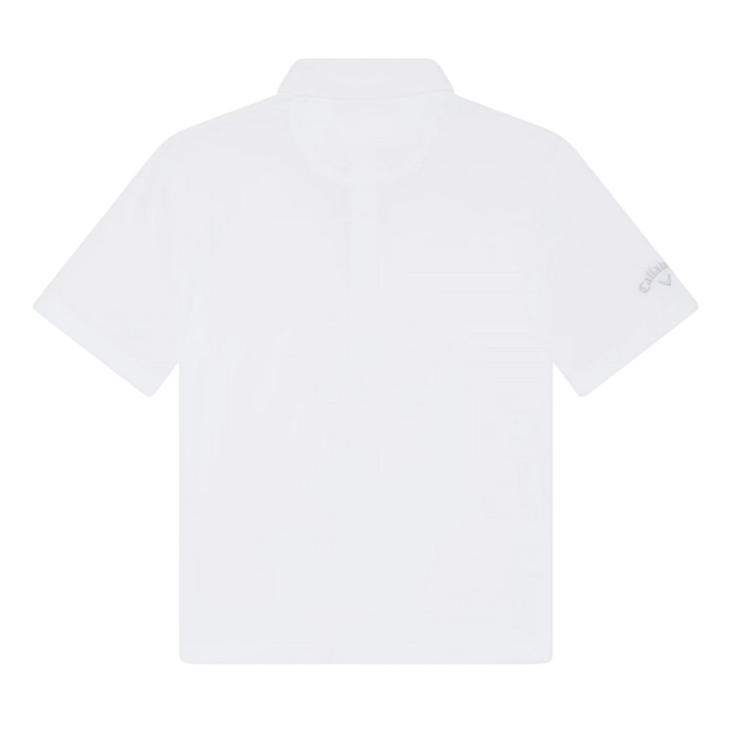 Bright White - Back - Callaway Boys Regular Short-Sleeved Polo Shirt