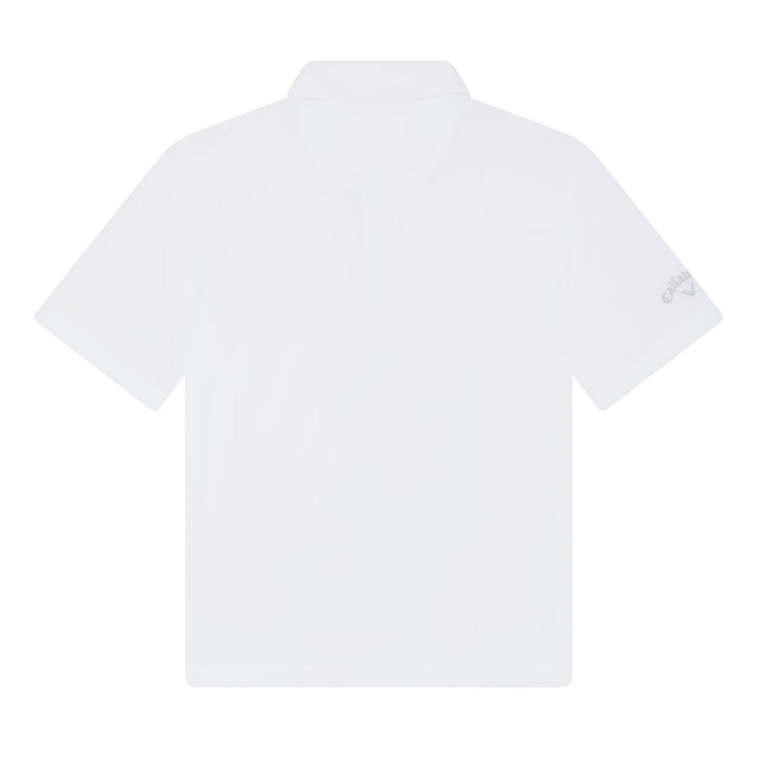 Bright White - Back - Callaway Boys Regular Short-Sleeved Polo Shirt