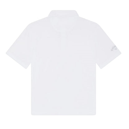 Bright White - Back - Callaway Boys Regular Short-Sleeved Polo Shirt