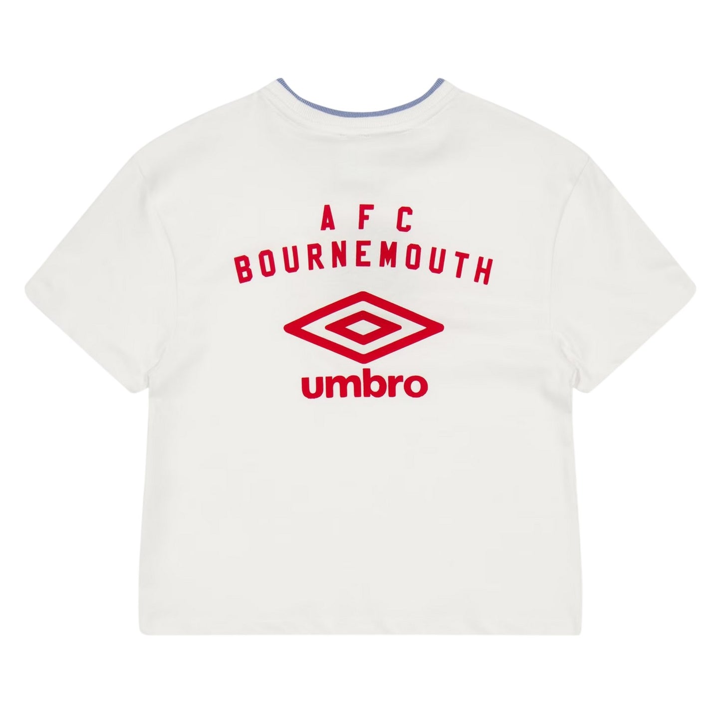Brilliant White - Back - Umbro Childrens-Kids AFC Bournemouth T-Shirt