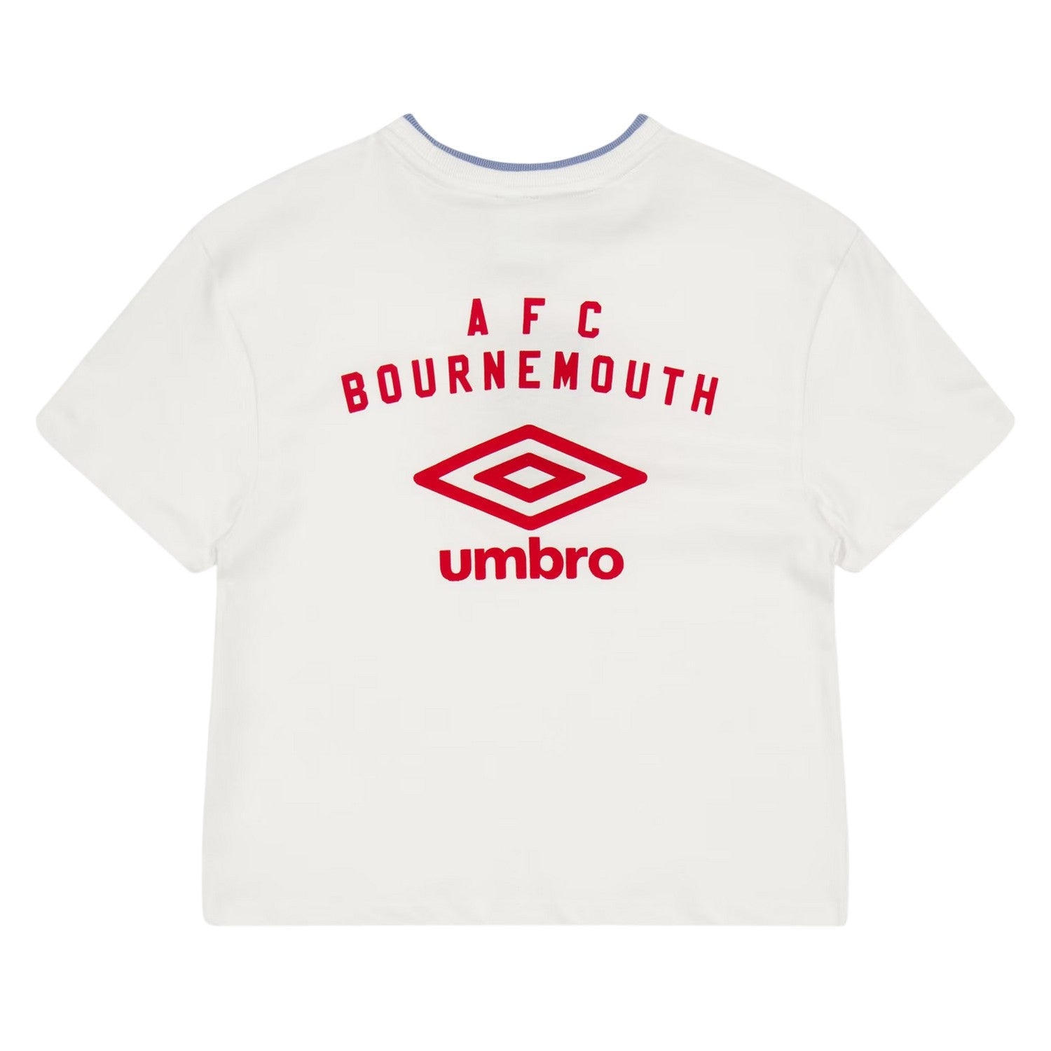 Brilliant White - Back - Umbro Childrens-Kids AFC Bournemouth T-Shirt