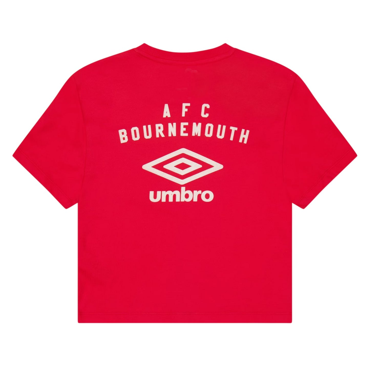 Claret - Back - Umbro Childrens-Kids AFC Bournemouth T-Shirt