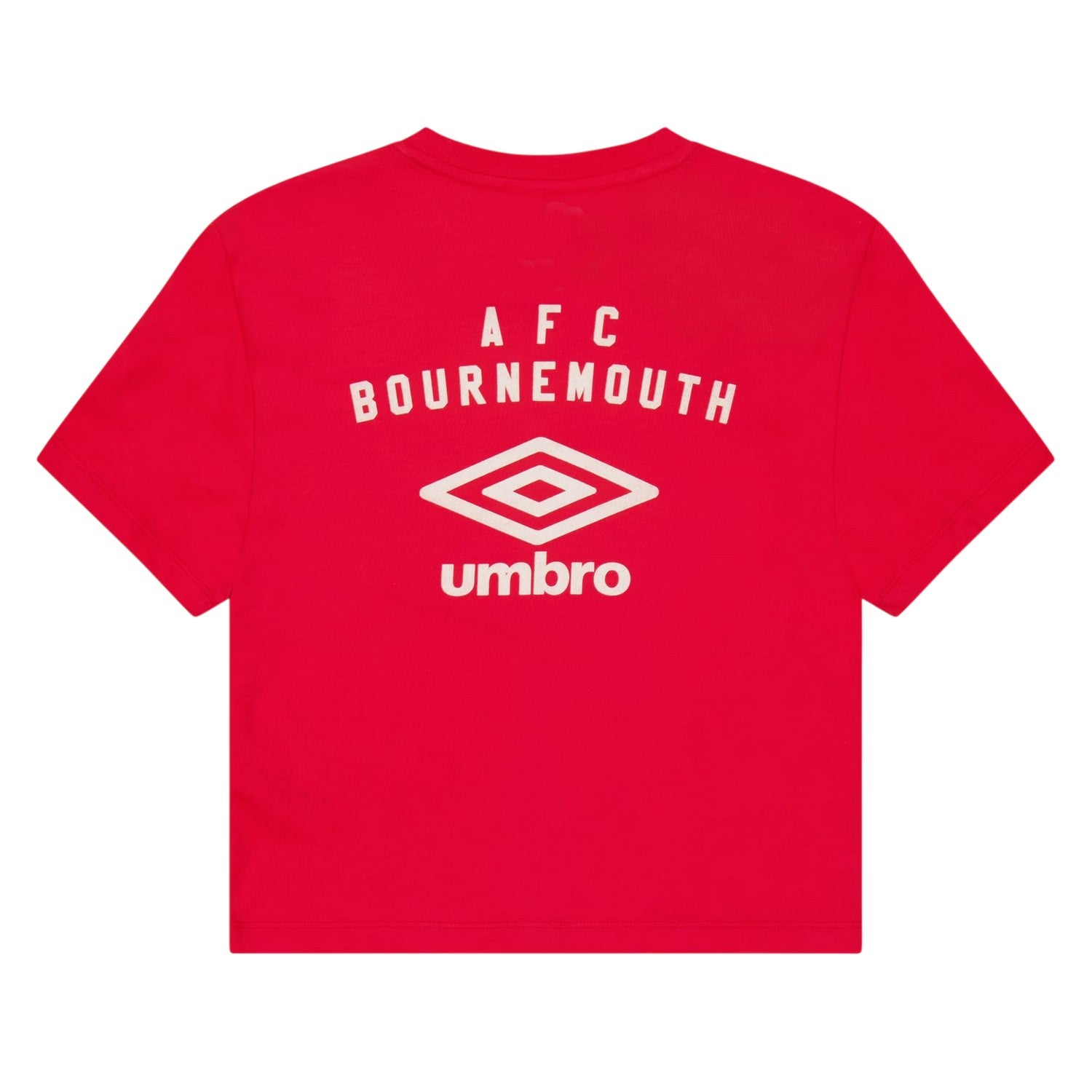 Claret - Back - Umbro Childrens-Kids AFC Bournemouth T-Shirt