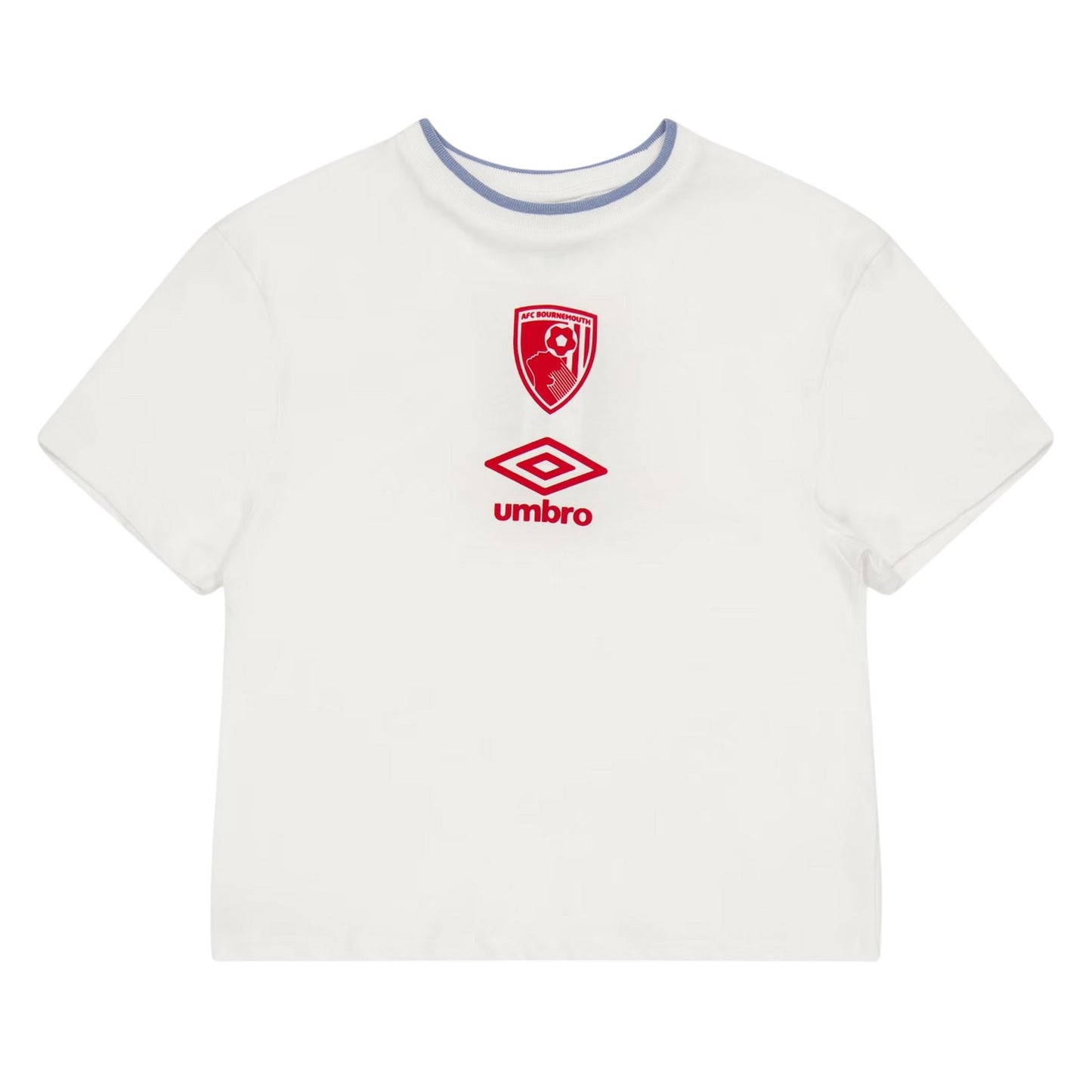 Brilliant White - Front - Umbro Childrens-Kids AFC Bournemouth T-Shirt