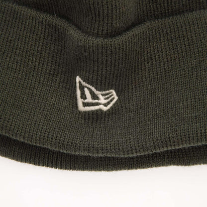 Green - Side - New Era Unisex Adult Knitted Cuffed Beanie