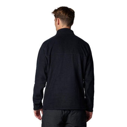 Black - Back - Columbia Mens Steens Fleece Pullover