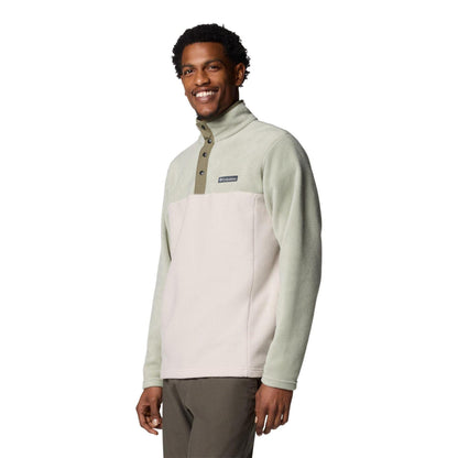 Stone-Safari - Side - Columbia Mens Steens Fleece Pullover