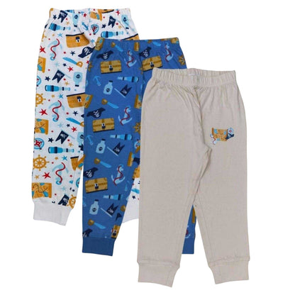 Multicoloured - Side - Star Childrens-Kids Long-Sleeved Long Pyjama Set