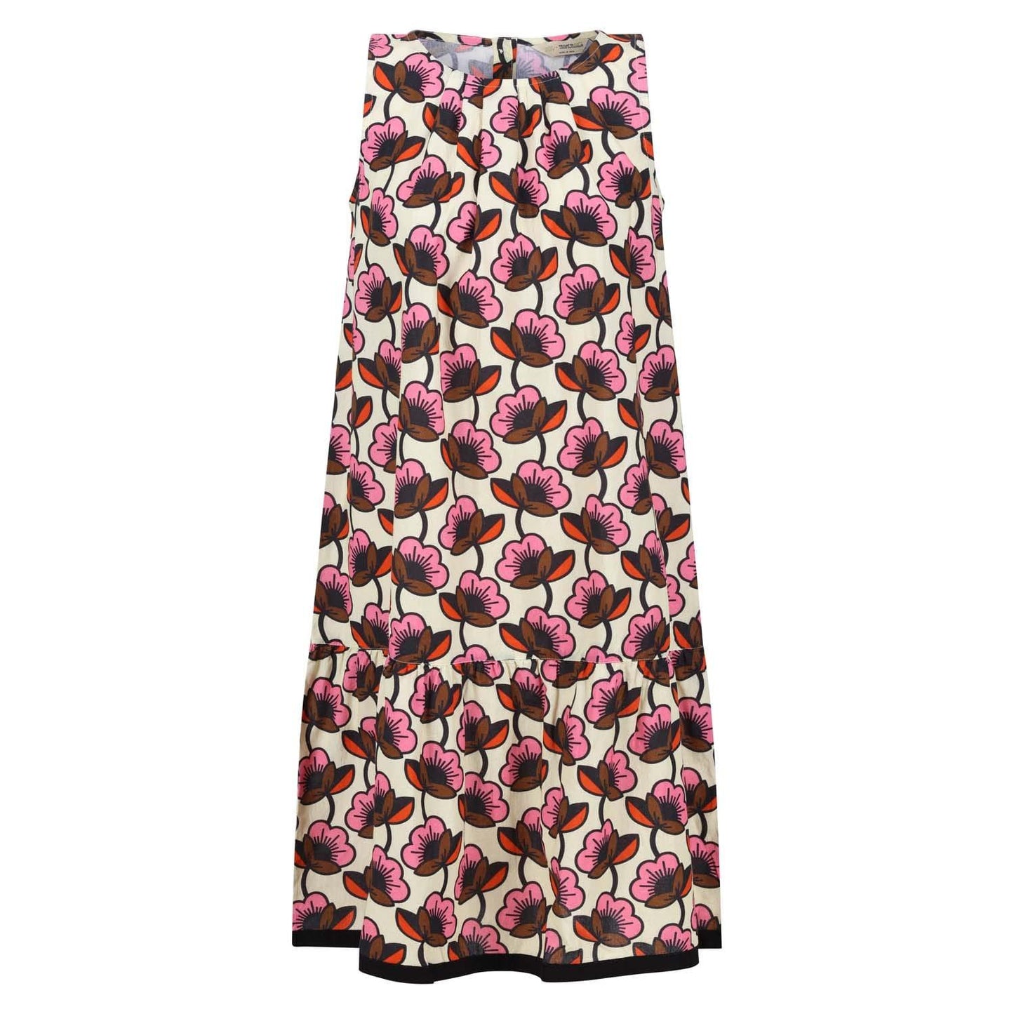 Multicoloured - Side - Regatta Womens-Ladies Orla Cotton Summer Dress