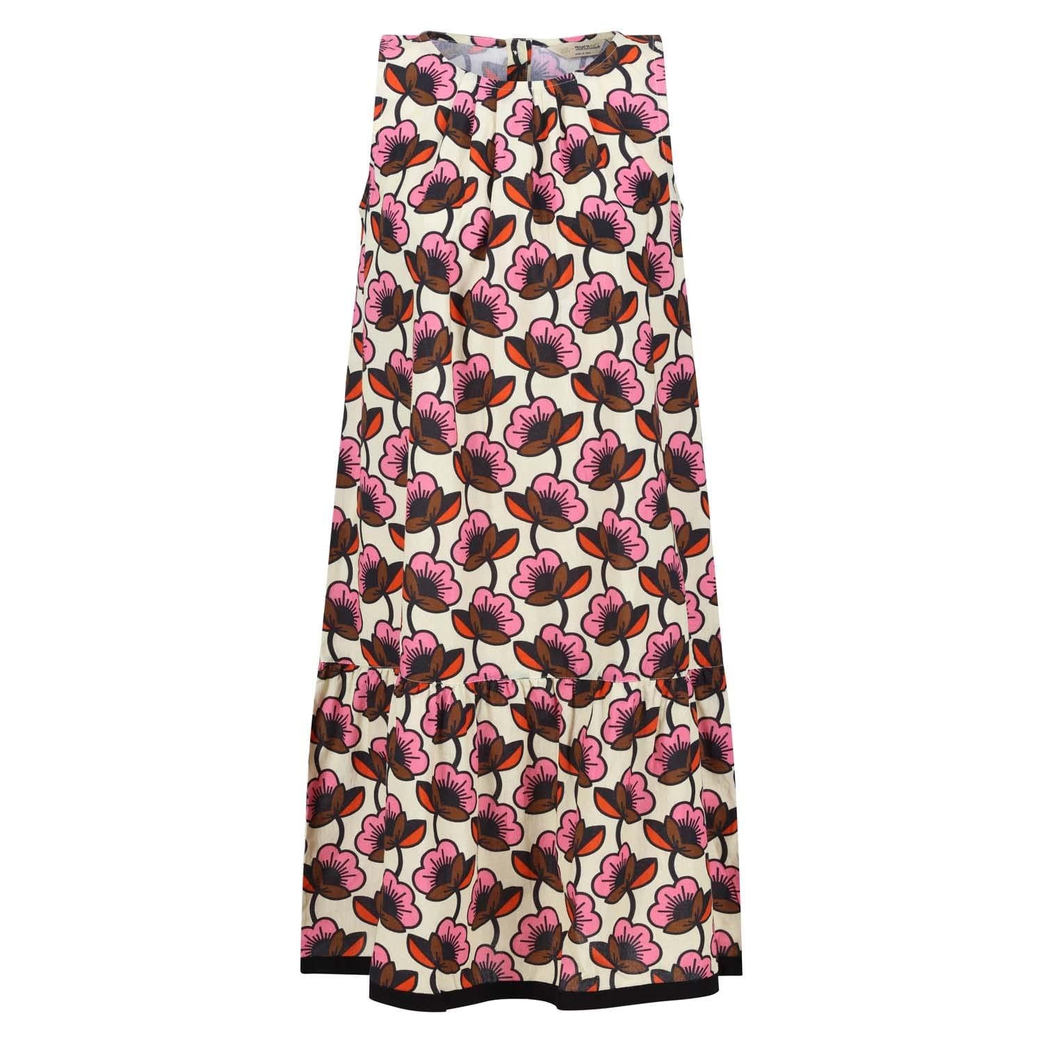 Multicoloured - Side - Regatta Womens-Ladies Orla Cotton Summer Dress