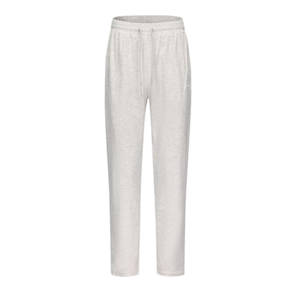 Ice Marl - Front - Slazenger Womens-Ladies Interlock Open Hem Jogging Bottoms