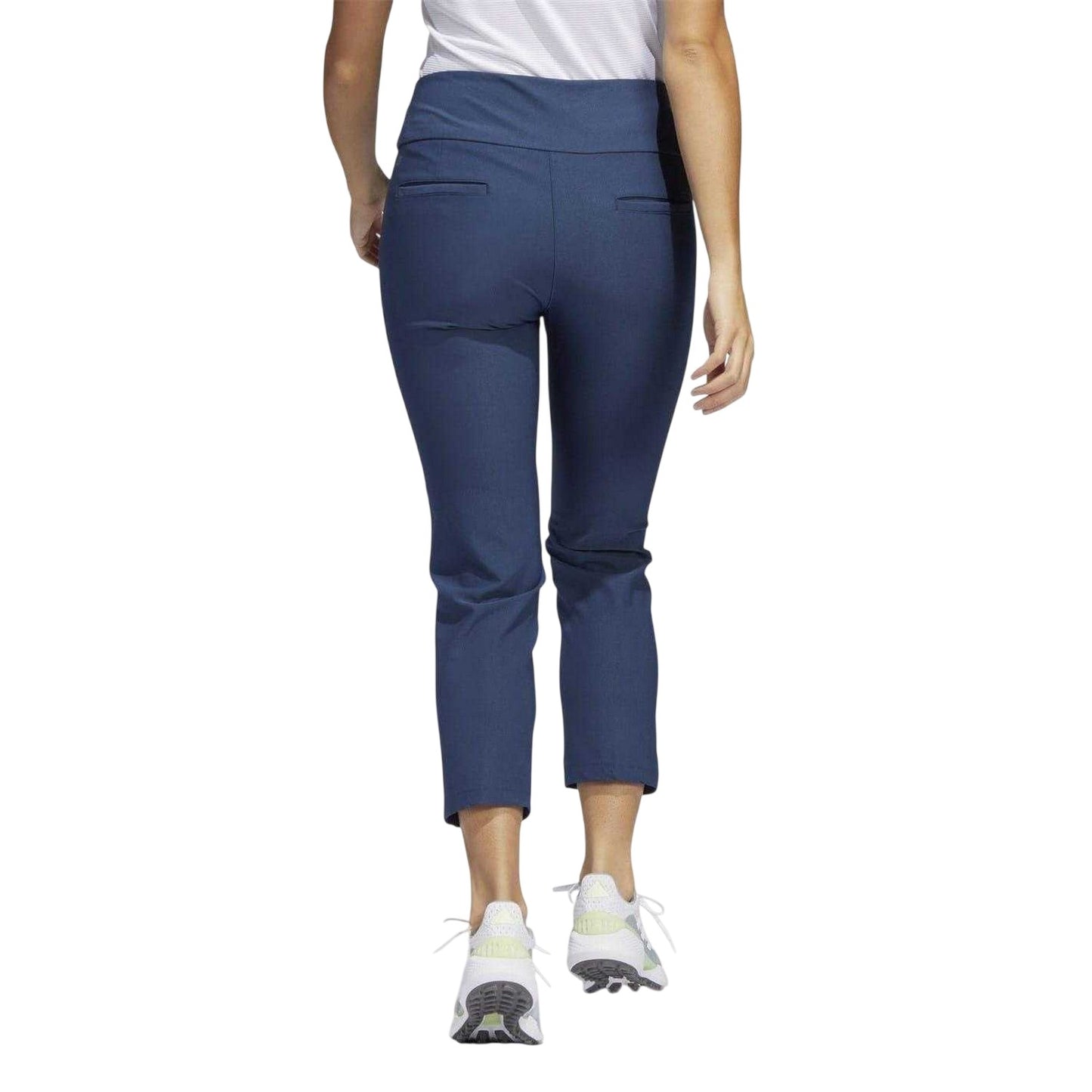 Navy - Back - Adidas Womens-Ladies Pull-On Golf Trousers