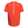 Orange - Back - Under Armour Mens Tech Reflective Short-Sleeved T-Shirt