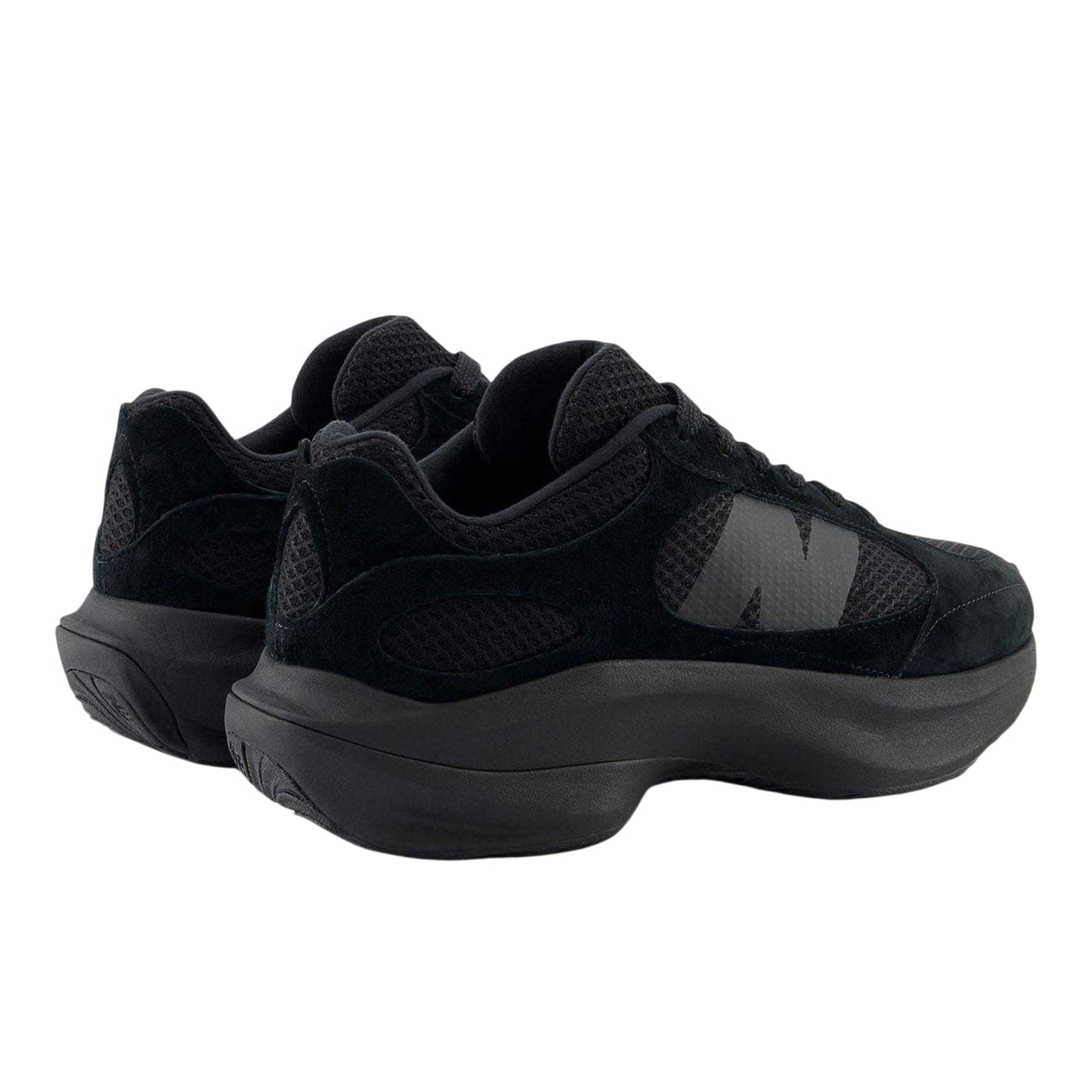 Black - Back - New Balance Unisex Adult WRPD Runner Suede Trainers