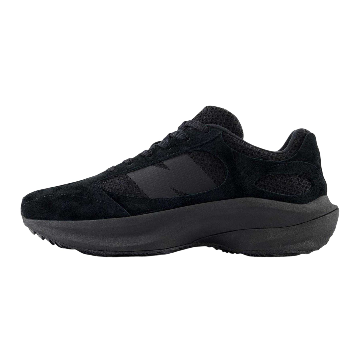 Black - Side - New Balance Unisex Adult WRPD Runner Suede Trainers