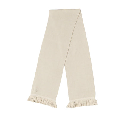 Grey - Front - Pretty Green Mens Fringe Scarf
