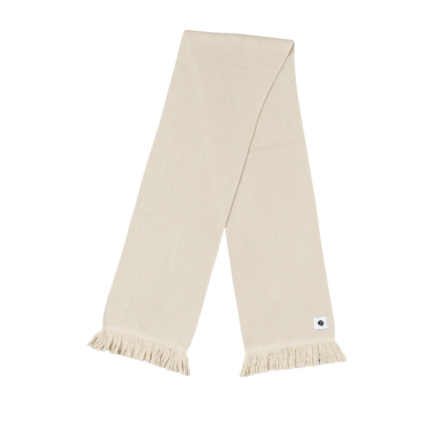 Grey - Back - Pretty Green Mens Fringe Scarf