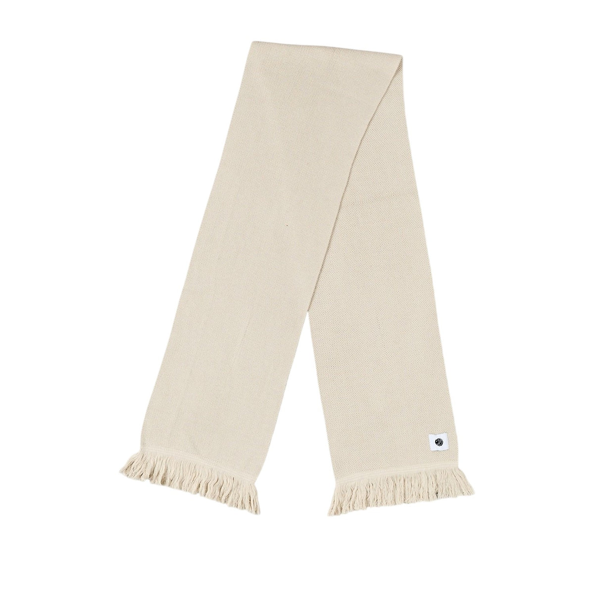 Grey - Back - Pretty Green Mens Fringe Scarf