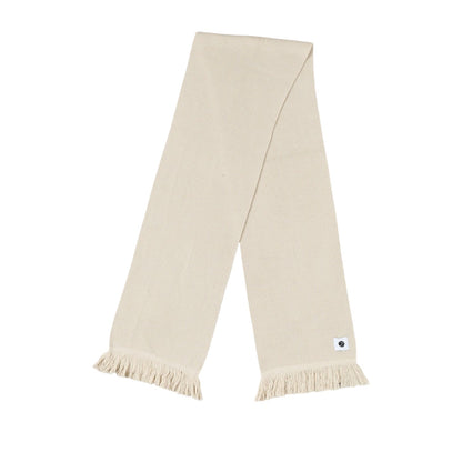 Grey - Back - Pretty Green Mens Fringe Scarf