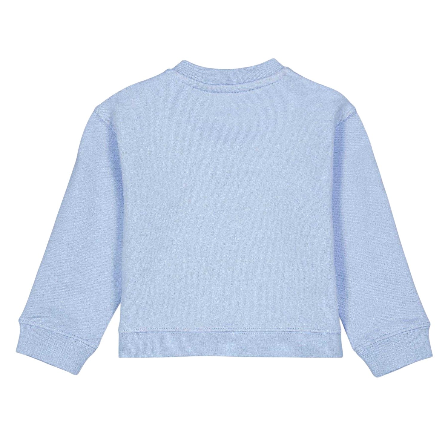 Blue - Back - Palm Angels Baby Arched Logo Sweatshirt