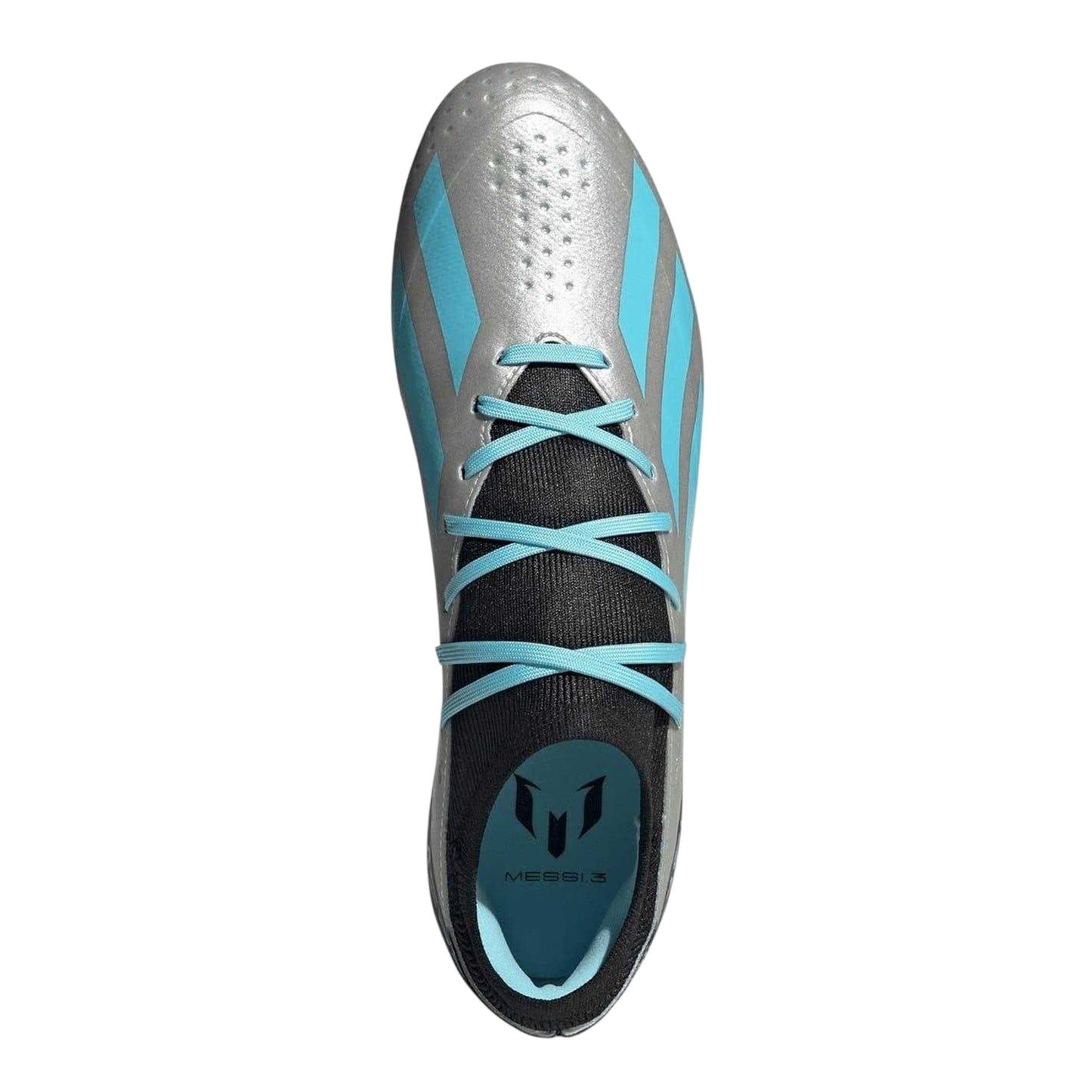 Silver-Blue-Black - Lifestyle - Adidas Mens X Crazyfast League Coated Firm Ground Football Boots