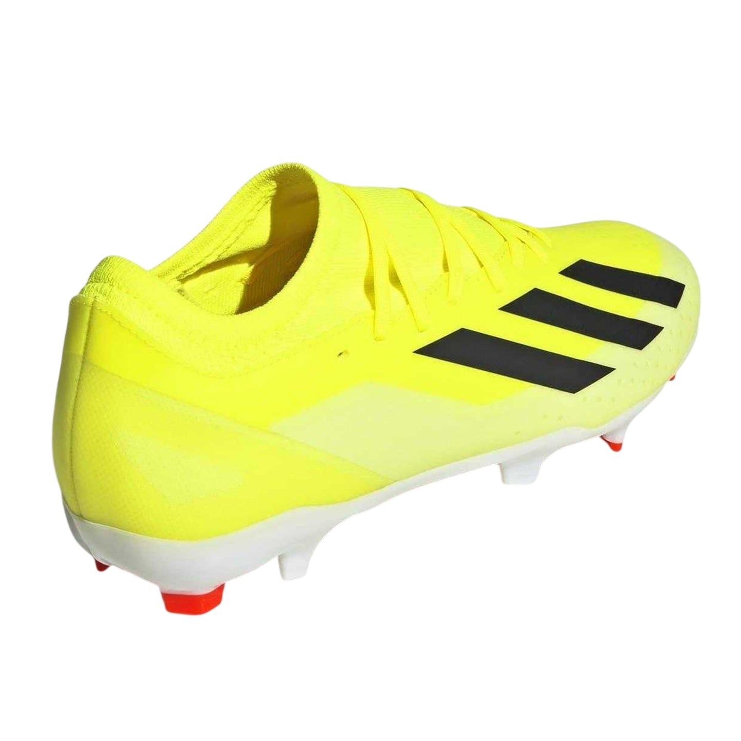 Yellow - Back - Adidas Mens X Crazyfast League Coated Firm Ground Football Boots