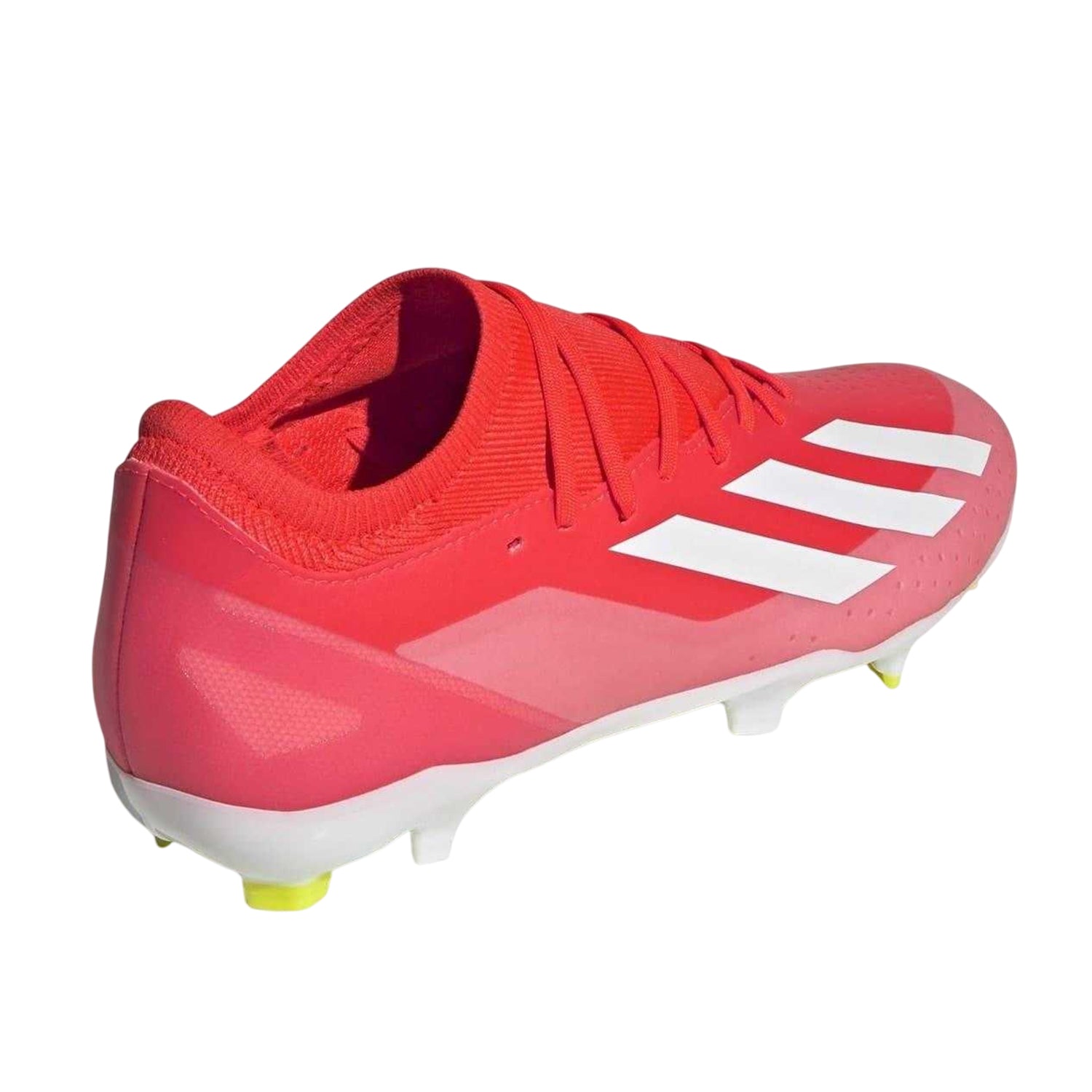 Red - Back - Adidas Mens X Crazyfast League Coated Firm Ground Football Boots