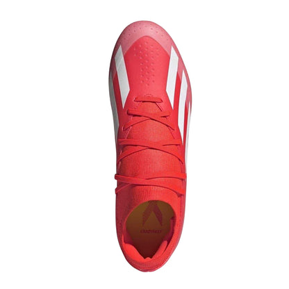 Red - Lifestyle - Adidas Mens X Crazyfast League Coated Firm Ground Football Boots