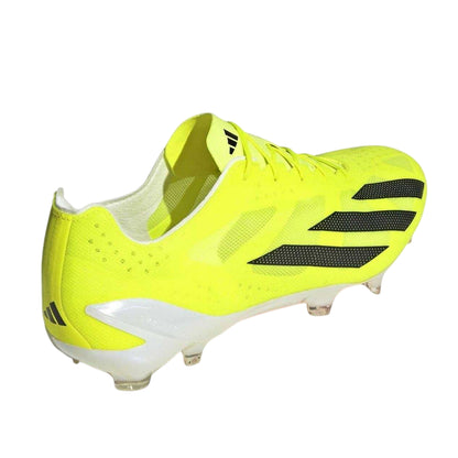 Yellow - Back - Adidas Mens Crazyfast+ Firm Ground Football Boots