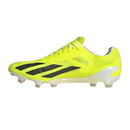 Yellow - Side - Adidas Mens Crazyfast+ Firm Ground Football Boots