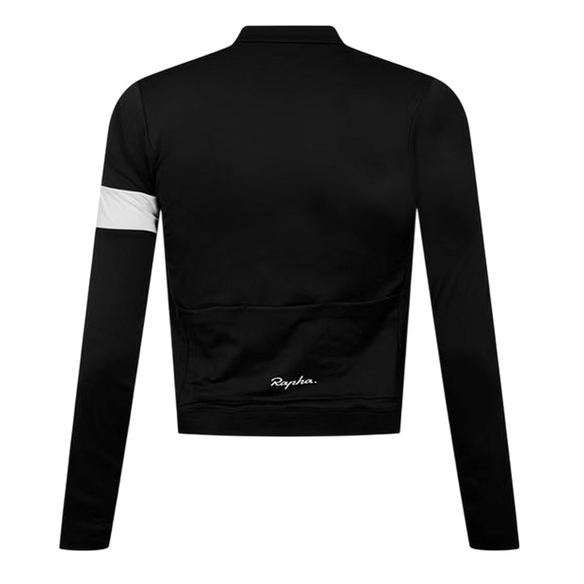 Black - Back - Rapha Mens Core Full Zip Cycling Jersey