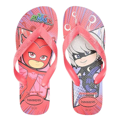 Ballet Pink - Side - Havaianas Womens-Ladies PJ Masks Flip Flops
