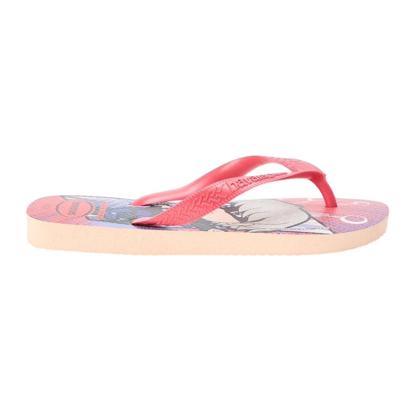 Ballet Pink - Front - Havaianas Womens-Ladies PJ Masks Flip Flops