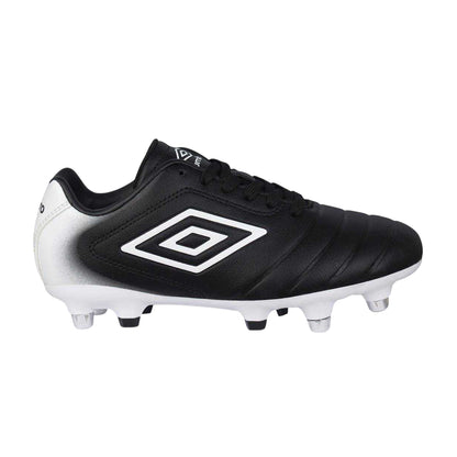 Black-White - Lifestyle - Umbro Childrens-Kids Calcio Soft Ground Football Boots