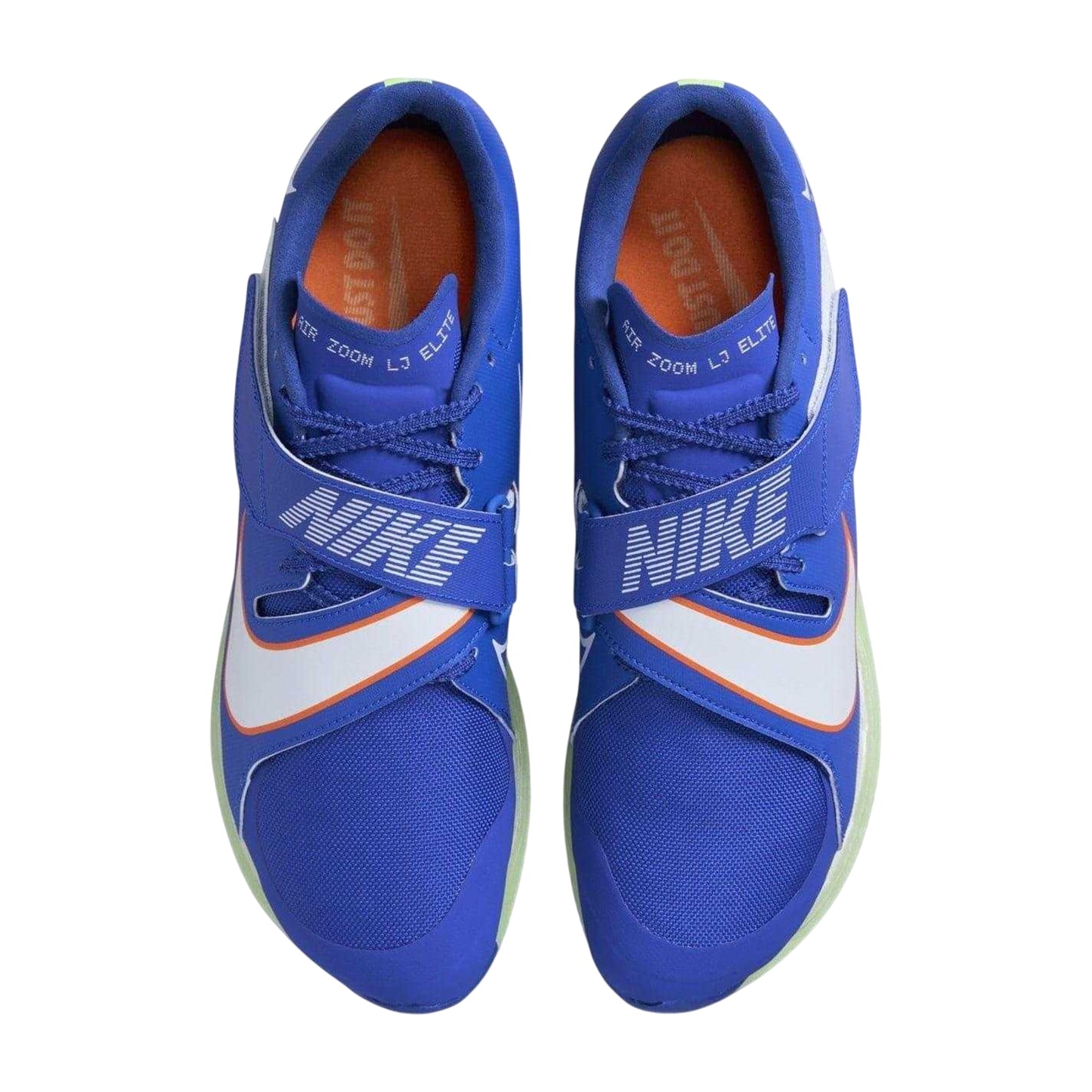 Blue - Side - Nike Mens Air Zoom Jumping Athletic Shoe Spikes