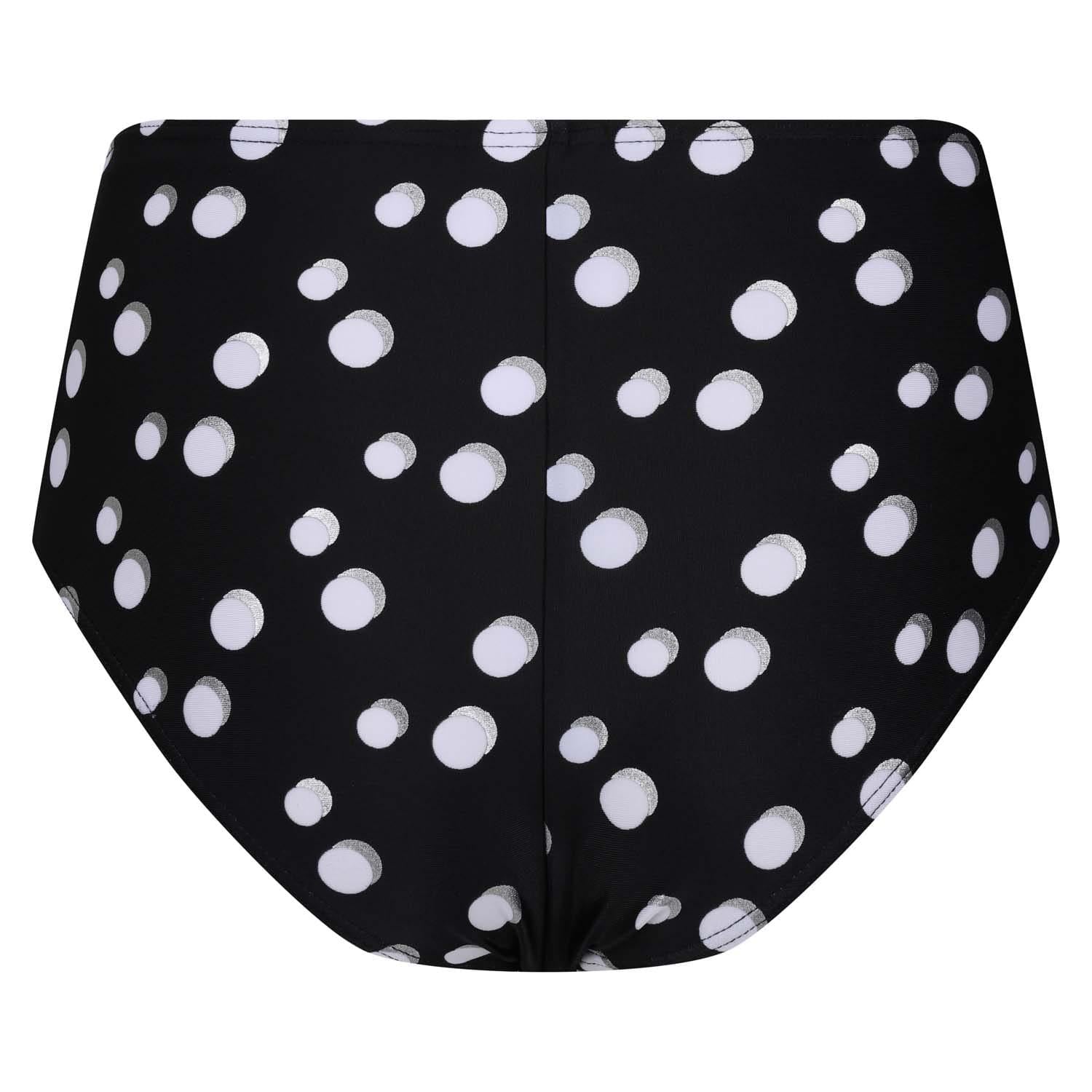 Black-White - Back - Regatta Womens-Ladies Paloma Spotted Bikini Bottoms