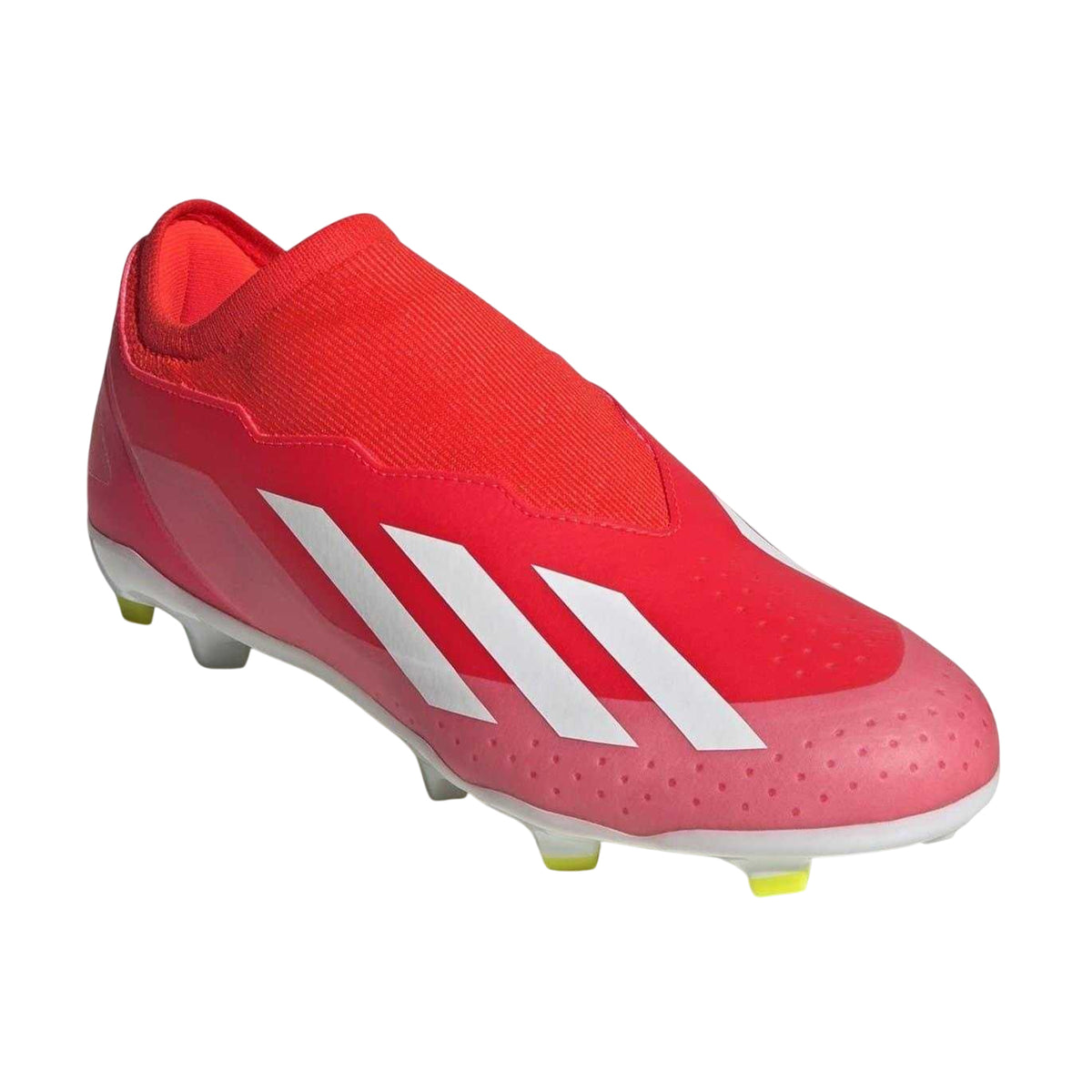 Red - Front - Adidas Mens X Crazyfast League Firm Ground Football Boots
