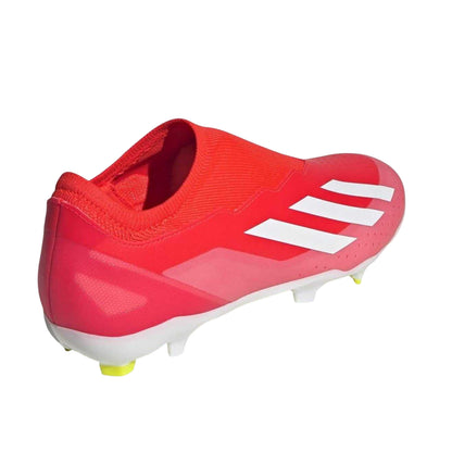 Red - Back - Adidas Mens X Crazyfast League Firm Ground Football Boots