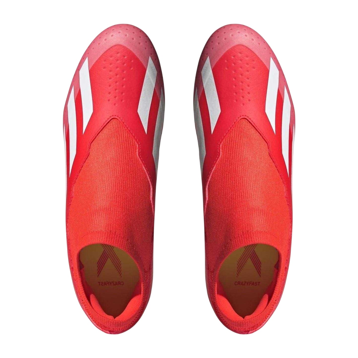 Red - Pack Shot - Adidas Mens X Crazyfast League Firm Ground Football Boots