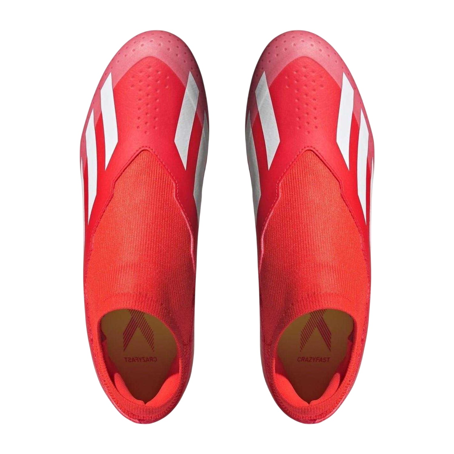 Red - Pack Shot - Adidas Mens X Crazyfast League Firm Ground Football Boots