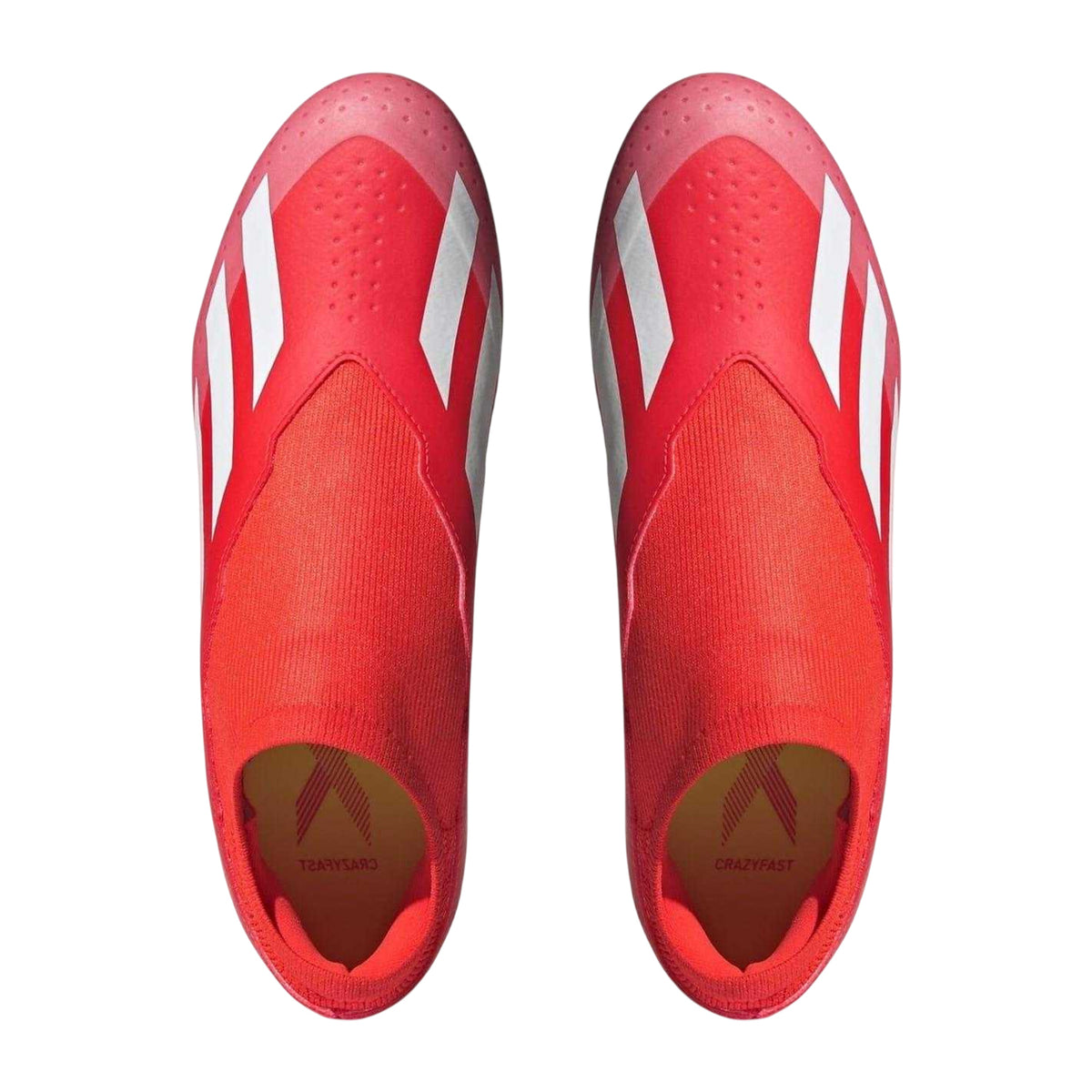 Red - Pack Shot - Adidas Mens X Crazyfast League Firm Ground Football Boots