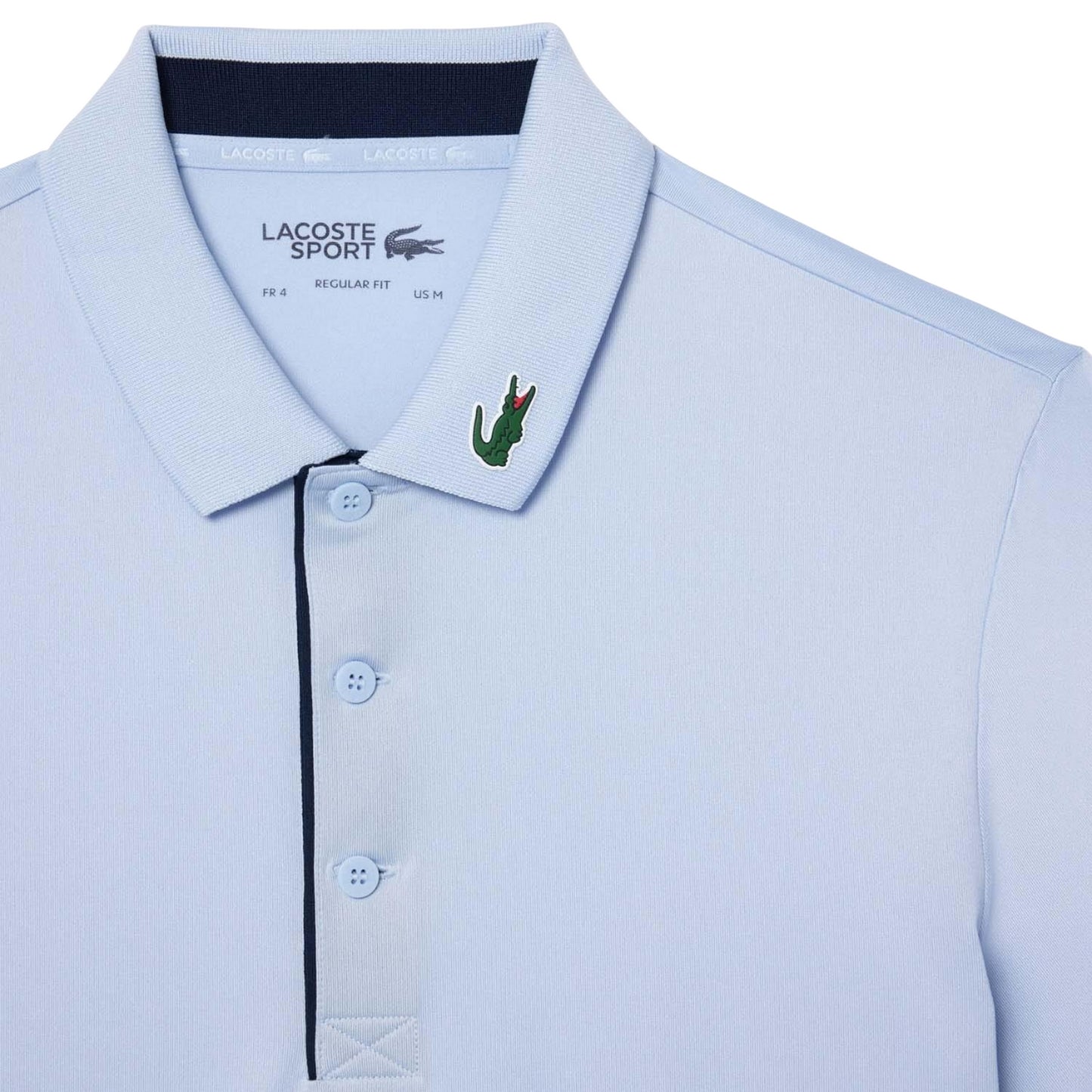 Blue - Back - Lacoste Mens Regular Polo Shirt